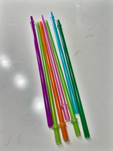 Colored straw